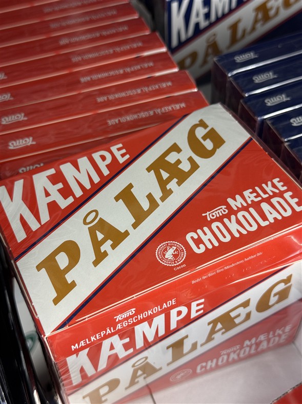Lys pålægschokolade