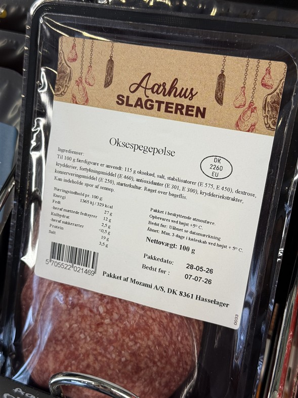 Spegepølse