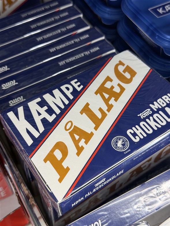 Mørk pålægschokolade