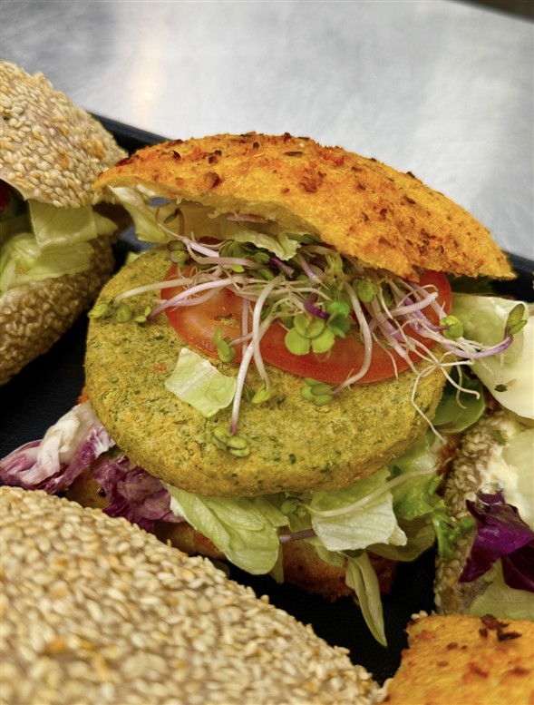 Sandwich -  Falafel (vegansk)